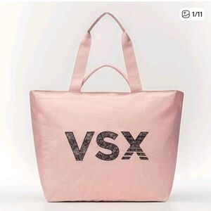 Victoria's Secret Pink and Black VSX Tote
